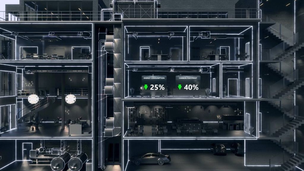 BrainBox AI shows energy optimization of a building