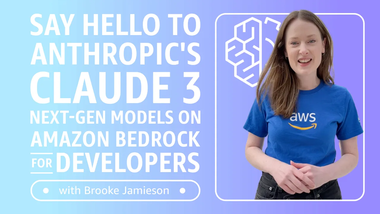 デベロッパー向けの Amazon Bedrock での Anthropic の Claude 3 次世代モデルのご紹介