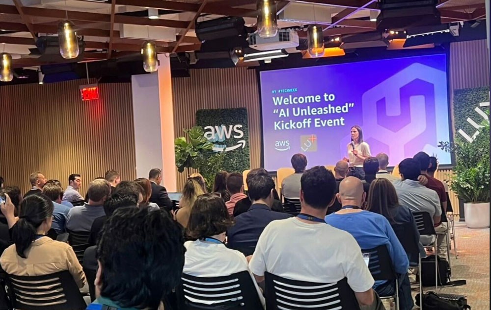 Images from the AI Unleashed Kick-off Event