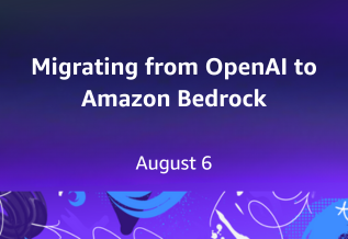 Migrazione da OpenAI ad Amazon Bedrock