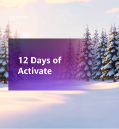 Celebrate the holiday season with twelve exclusive AWS Activate offers