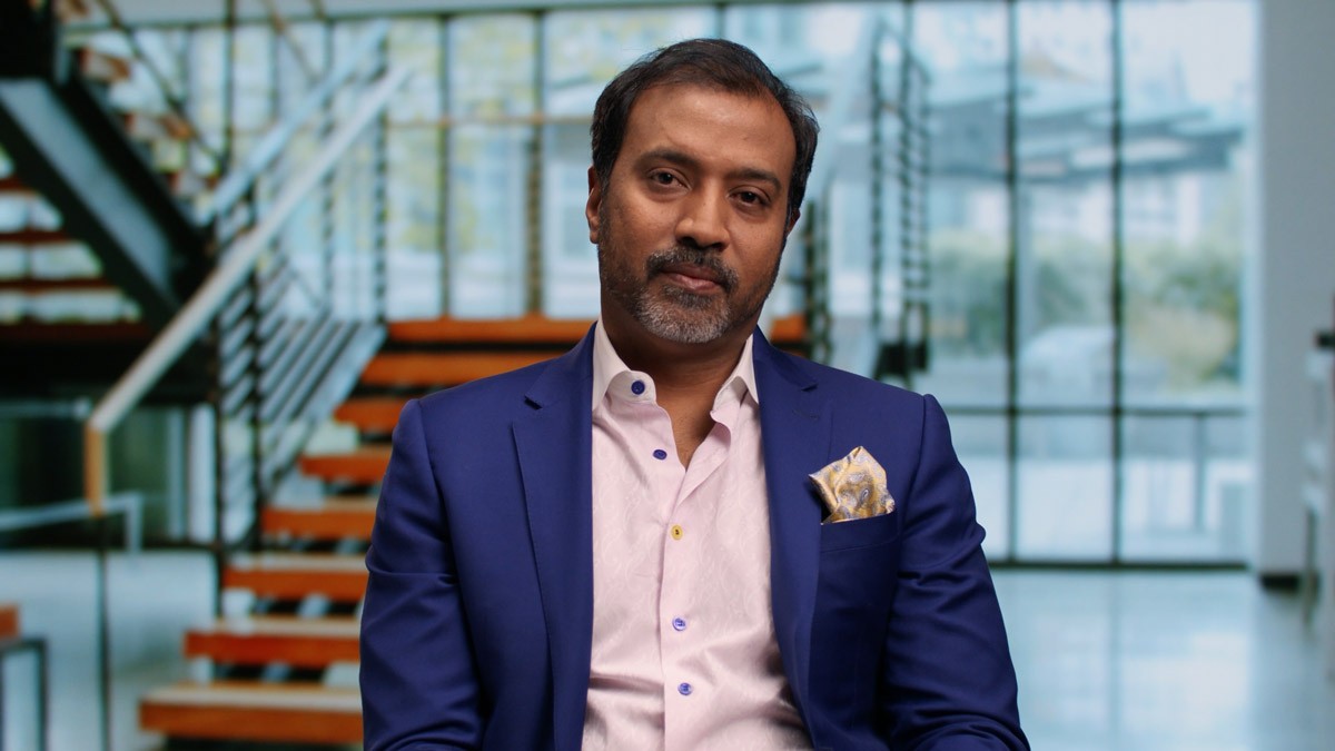 Krishna Raj Raja, founder and CEO of SupportLogic